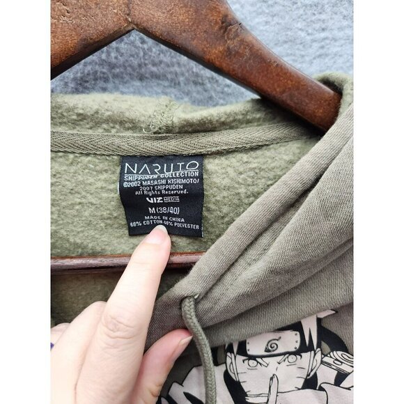 Naruto Shippuden Hoodie Tan & Black - Picture 2 of 4